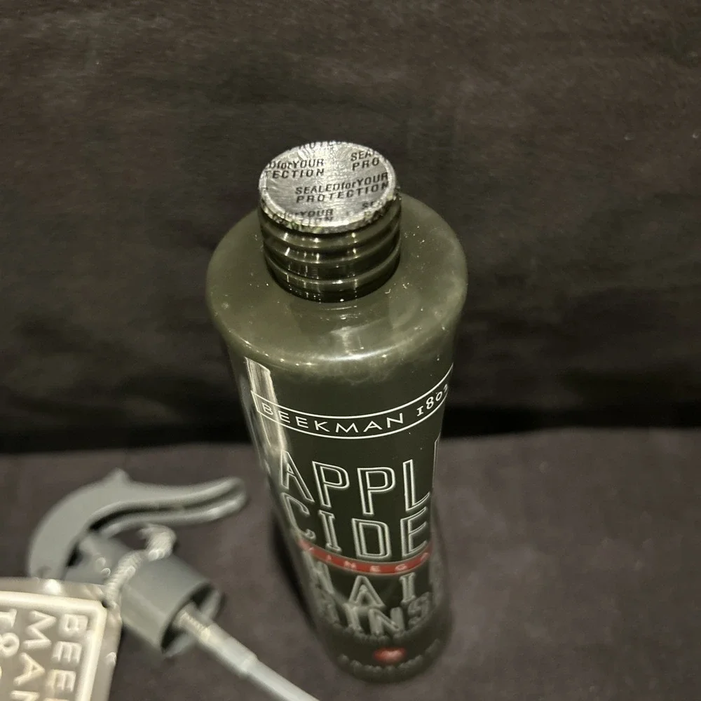 NEW (Sealed) Beekman Apple Cider Vinegar Hair Rinse‎ 9 oz Sealed With Pump